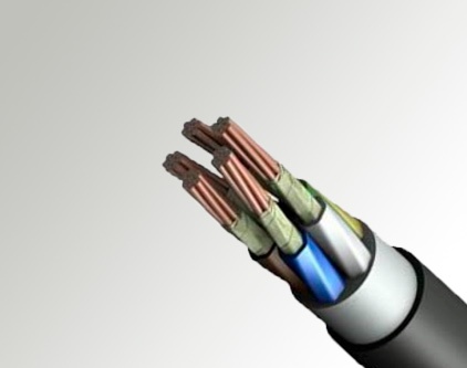 Силовой кабель с пластмассовой изоляцией 3x1.5x0.66 мм ППГнг-HF 
